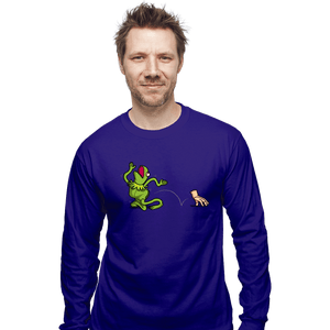 Secret_Shirts Long Sleeve Shirts, Unisex / Small / Violet Empty Frog