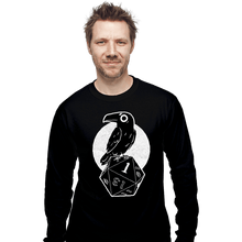 Load image into Gallery viewer, Secret_Shirts Long Sleeve Shirts, Unisex / Small / Black Critical Crow
