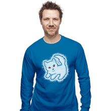 Load image into Gallery viewer, Shirts Long Sleeve Shirts, Unisex / Small / Sapphire The Winter King
