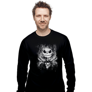 Shirts Long Sleeve Shirts, Unisex / Small / Black Jack Splatter