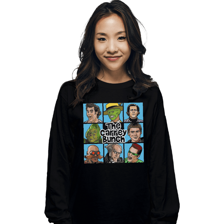 Shirts Zippered Hoodies, Unisex / Small / Black The Carrey Bunch