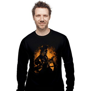 Daily_Deal_Shirts Long Sleeve Shirts, Unisex / Small / Black Legendary Pirate of the Seven Seas