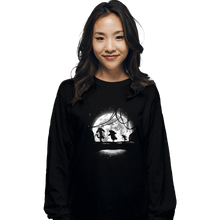 Load image into Gallery viewer, Shirts Long Sleeve Shirts, Unisex / Small / Black Moonlight Teddies
