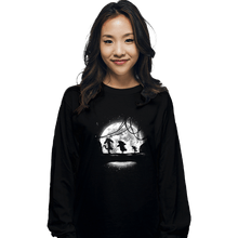 Load image into Gallery viewer, Shirts Long Sleeve Shirts, Unisex / Small / Black Moonlight Teddies
