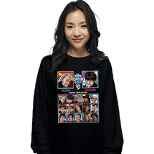 Load image into Gallery viewer, Shirts Long Sleeve Shirts, Unisex / Small / Black Time Fighters 1st VS 2nd
