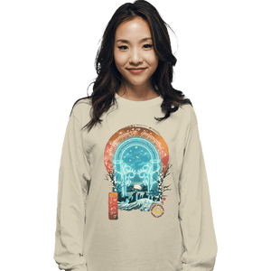 Shirts Long Sleeve Shirts, Unisex / Small / Natural Ukiyoe Fellowship