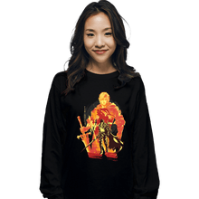 Load image into Gallery viewer, Daily_Deal_Shirts Long Sleeve Shirts, Unisex / Small / Black Flames Of Fates
