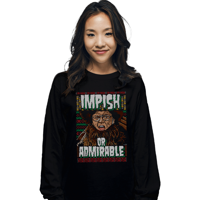 Daily_Deal_Shirts Long Sleeve Shirts, Unisex / Small / Black I Am Nigh