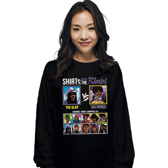 Secret_Shirts Long Sleeve Shirts, Unisex / Small / Black Shirts VS. Blouses