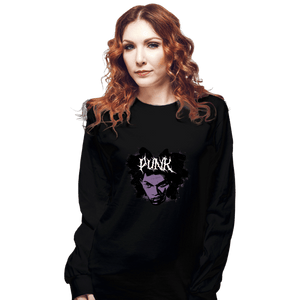 Daily_Deal_Shirts Long Sleeve Shirts, Unisex / Small / Black Punk Misfit