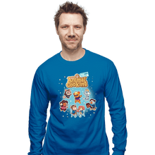 Load image into Gallery viewer, Secret_Shirts Long Sleeve Shirts, Unisex / Small / Sapphire Animal Crossing Cooking
