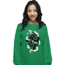 Load image into Gallery viewer, Daily_Deal_Shirts Long Sleeve Shirts, Unisex / Small / Irish Green Snake Legacy
