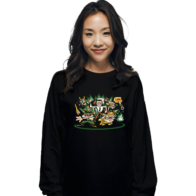 Shirts Long Sleeve Shirts, Unisex / Small / Black Variant Laboratory
