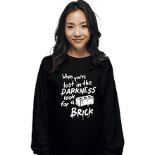 Load image into Gallery viewer, Daily_Deal_Shirts Long Sleeve Shirts, Unisex / Small / Black Brick.
