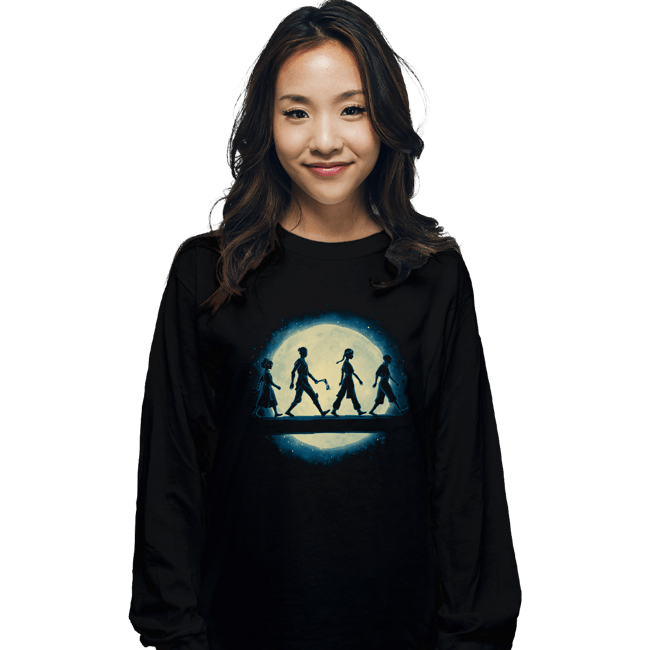 Daily_Deal_Shirts Long Sleeve Shirts, Unisex / Small / Black Night Benders