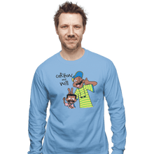 Load image into Gallery viewer, Shirts Long Sleeve Shirts, Unisex / Small / Powder Blue Carlton And Will
