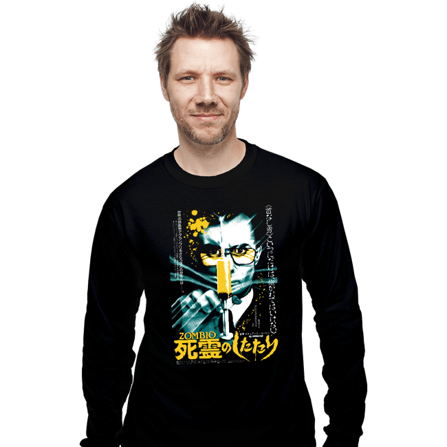 Daily_Deal_Shirts Long Sleeve Shirts, Unisex / Small / Black ZOMBIO