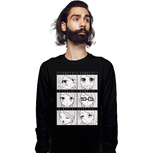 Secret_Shirts Long Sleeve Shirts, Unisex / Small / Black Dere Type