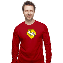 Load image into Gallery viewer, Secret_Shirts Long Sleeve Shirts, Unisex / Small / Red Dove Of Peace
