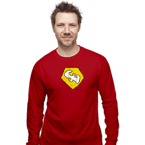 Secret_Shirts Long Sleeve Shirts, Unisex / Small / Red Dove Of Peace