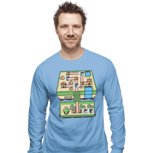 Load image into Gallery viewer, Shirts Long Sleeve Shirts, Unisex / Small / Powder Blue Consoler Bros
