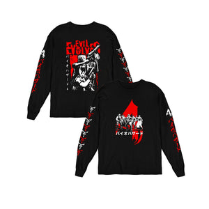 Daily_Deal_Shirts Long Sleeve Shirts, Unisex / Small / Black Evil Evolves Long Sleeve