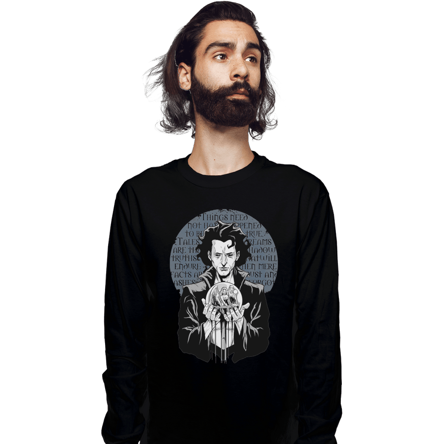 Shirts Long Sleeve Shirts, Unisex / Small / Black A Dream Of Black