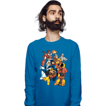 Load image into Gallery viewer, Daily_Deal_Shirts Long Sleeve Shirts, Unisex / Small / Sapphire Robot Masters
