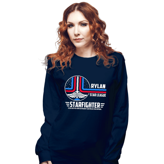 Secret_Shirts Long Sleeve Shirts, Unisex / Small / Navy The Starfighter
