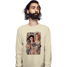 Load image into Gallery viewer, Shirts Long Sleeve Shirts, Unisex / Small / Natural Enter The Labyrinth
