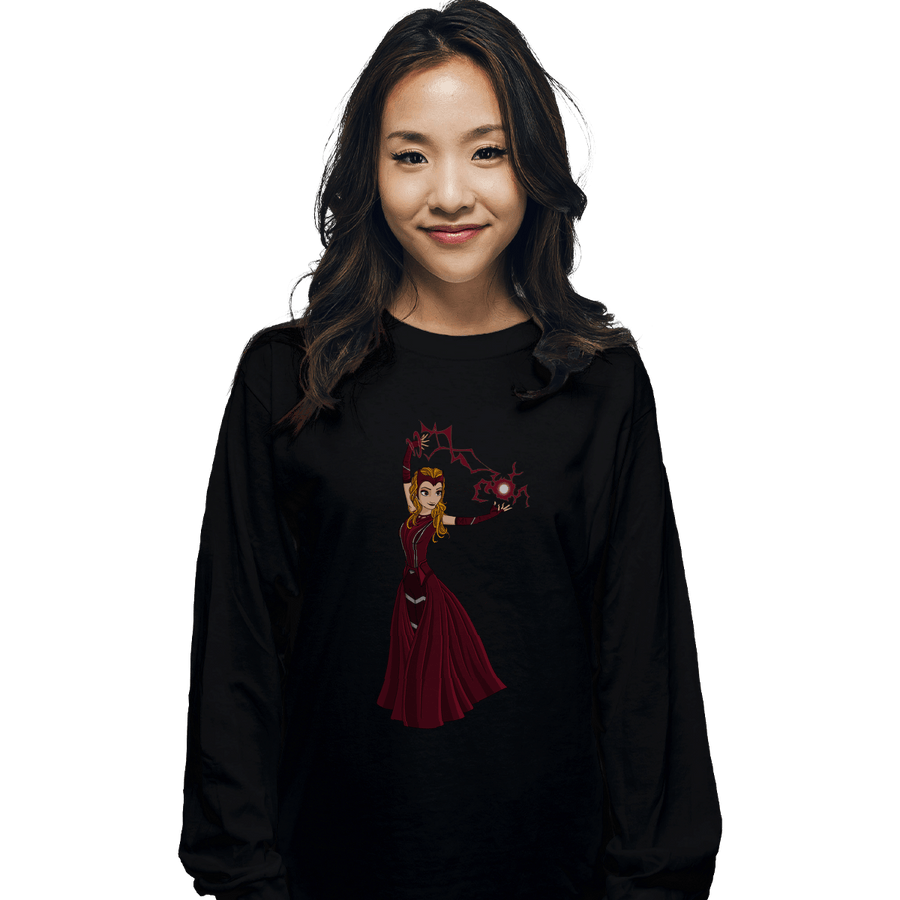 Shirts Long Sleeve Shirts, Unisex / Small / Black Elsa Maximoff