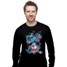 Load image into Gallery viewer, Shirts Long Sleeve Shirts, Unisex / Small / Black Legend Of The Lamp
