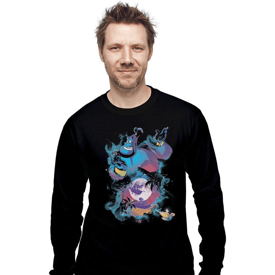 Shirts Long Sleeve Shirts, Unisex / Small / Black Legend Of The Lamp