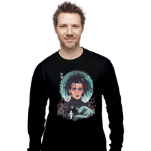 Load image into Gallery viewer, Shirts Long Sleeve Shirts, Unisex / Small / Black Ukiyo Edward
