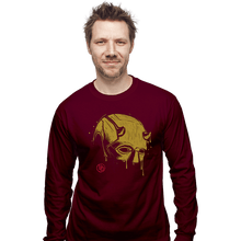 Load image into Gallery viewer, Daily_Deal_Shirts Long Sleeve Shirts, Unisex / Small / Maroon DevilMask

