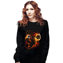 Load image into Gallery viewer, Daily_Deal_Shirts Long Sleeve Shirts, Unisex / Small / Black Blazing Vengeance
