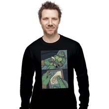 Load image into Gallery viewer, Shirts Long Sleeve Shirts, Unisex / Small / Black Longing For Pizza
