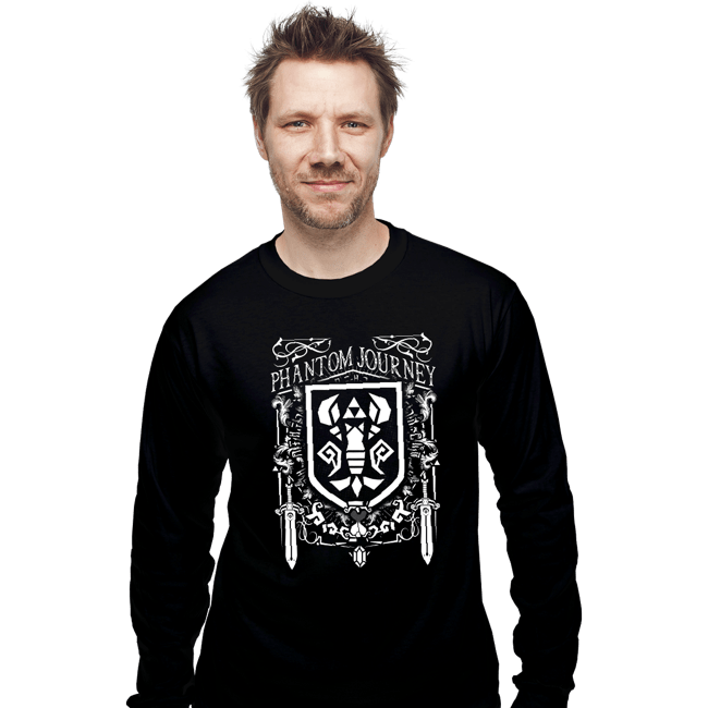 Shirts Long Sleeve Shirts, Unisex / Small / Black Phantom Journey