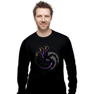Daily_Deal_Shirts Long Sleeve Shirts, Unisex / Small / Black House Maleficent