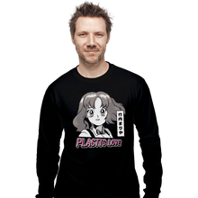 Load image into Gallery viewer, Shirts Long Sleeve Shirts, Unisex / Small / Black Plastic Love Retro
