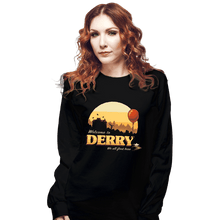 Load image into Gallery viewer, Shirts Long Sleeve Shirts, Unisex / Small / Black Welcome To Derry
