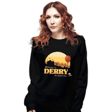Load image into Gallery viewer, Shirts Long Sleeve Shirts, Unisex / Small / Black Welcome To Derry
