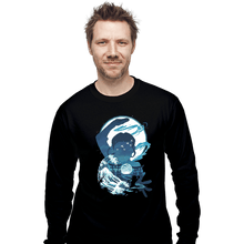 Load image into Gallery viewer, Daily_Deal_Shirts Long Sleeve Shirts, Unisex / Small / Black Waterbender

