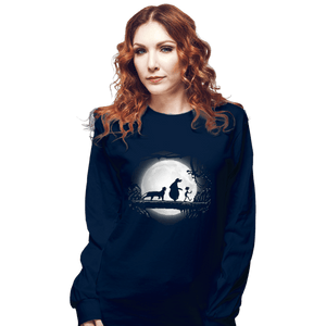 Shirts Long Sleeve Shirts, Unisex / Small / Navy Hakuna Matata In The Jungle