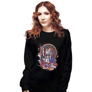 Shirts Long Sleeve Shirts, Unisex / Small / Black RX78 Ornate