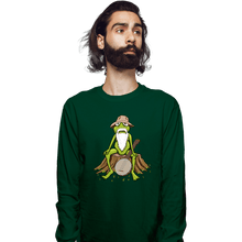Load image into Gallery viewer, Shirts Long Sleeve Shirts, Unisex / Small / Forest Banjo

