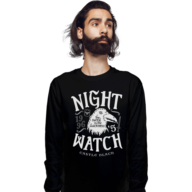 Shirts Long Sleeve Shirts, Unisex / Small / Black Watchers Of The Wall