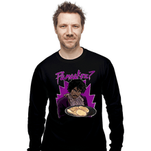 Load image into Gallery viewer, Secret_Shirts Long Sleeve Shirts, Unisex / Small / Black Game Pancakes
