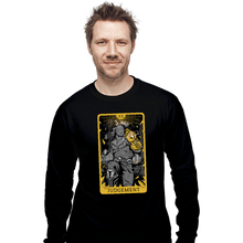 Load image into Gallery viewer, Shirts Long Sleeve Shirts, Unisex / Small / Black Tarot Judgement
