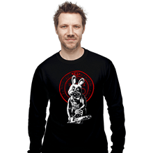 Load image into Gallery viewer, Shirts Long Sleeve Shirts, Unisex / Small / Black Silent Robbie
